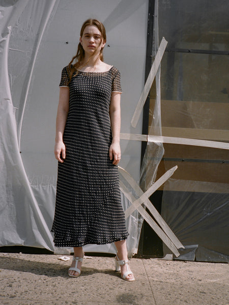 chanel midi dress Chanel HC Embroidered Embroidered Midi Dress UFO No More