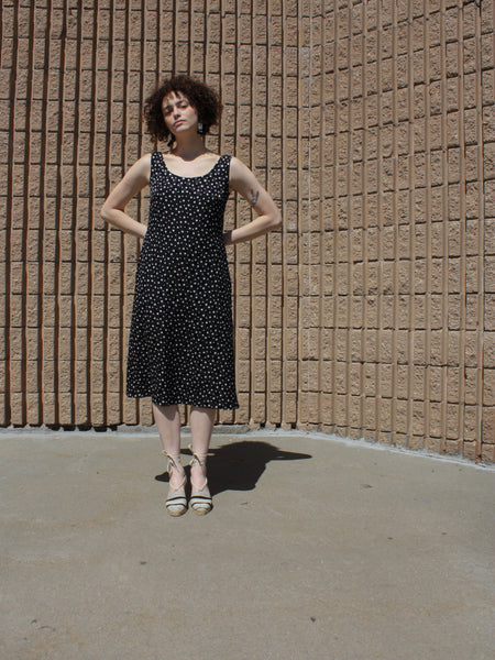 Escada Polka Dot Silk Dress Mirth Vintage Escada Polka Dot Silk Dress Mirth Vintage