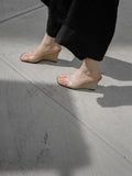 Tan Wedge Sandals (8)