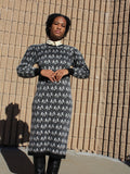 Angora Knit Bow Dress