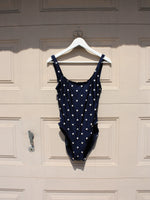 Navy Star Print Swimsuit