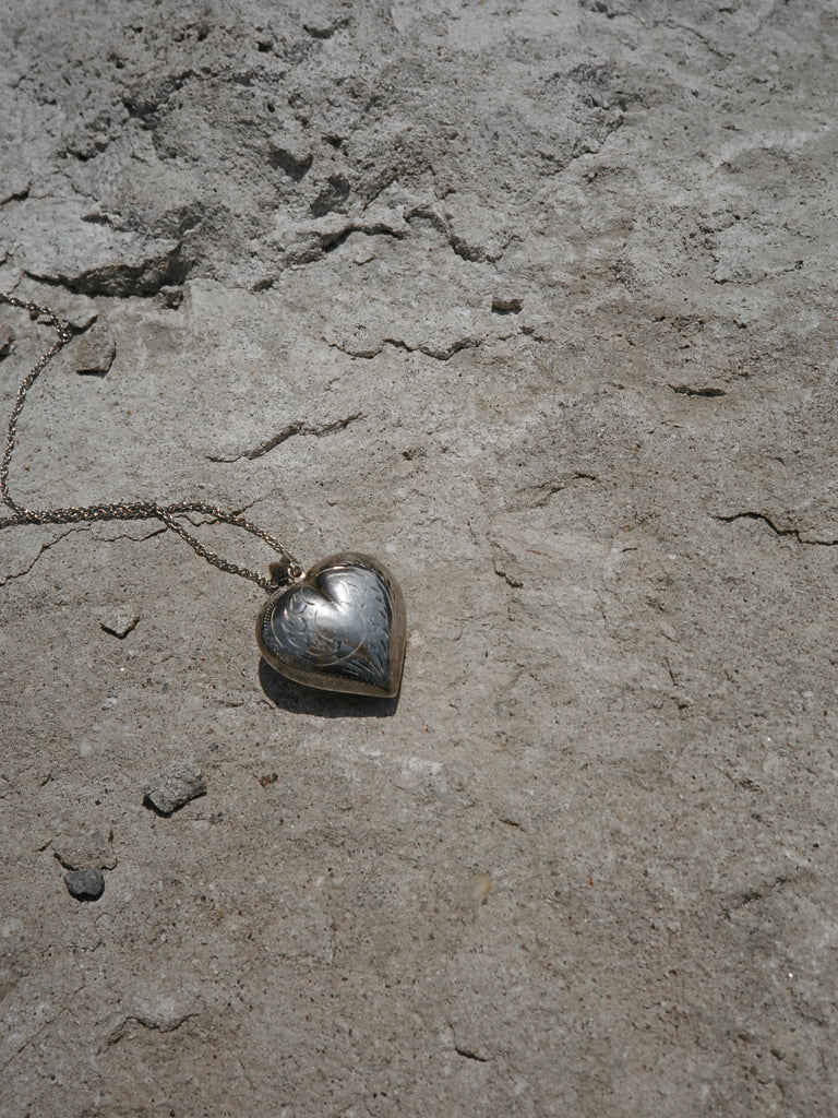 Ornate Sterling Locket