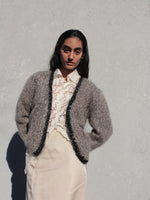 Speckled Mohair Knit