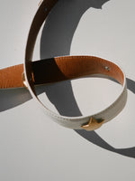 Star Studded Leather Belt