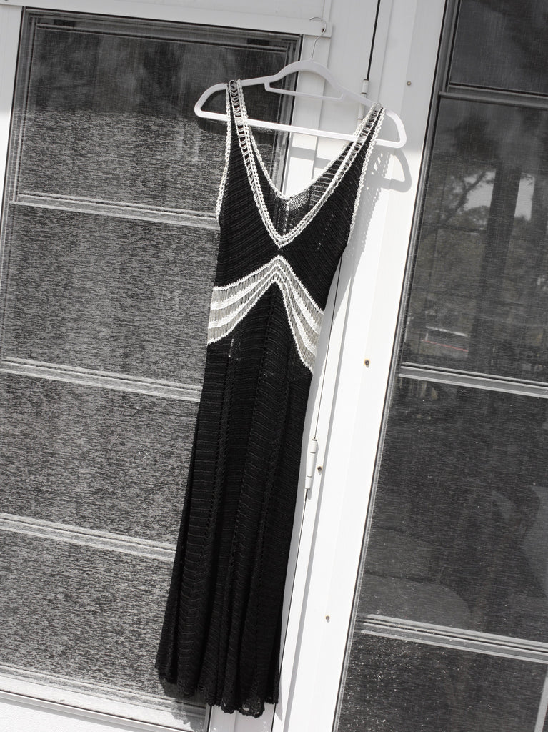 Sleeveless Crochet Dress