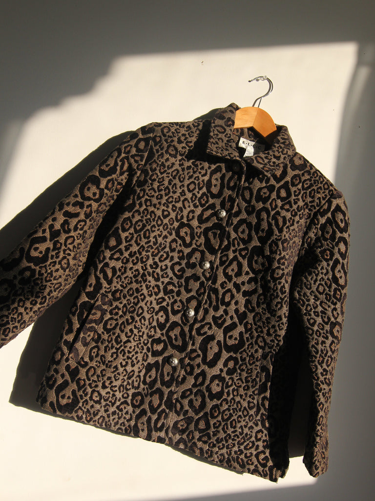 Leopard Chore Coat