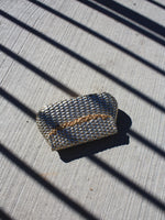 Metallic Woven Clutch